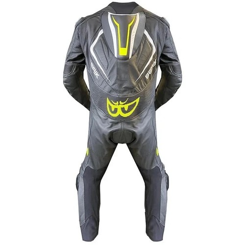 Custom Motorbike Motorcycle Racing Leather 1 & 2 Piece Suit - Foto 2 di 5