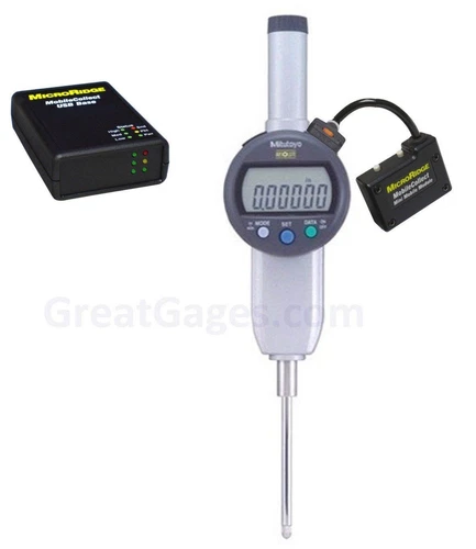 543-737B-MC Mitutoyo Digital Indicator to PC Mobile Collect Wireless Package 2" 