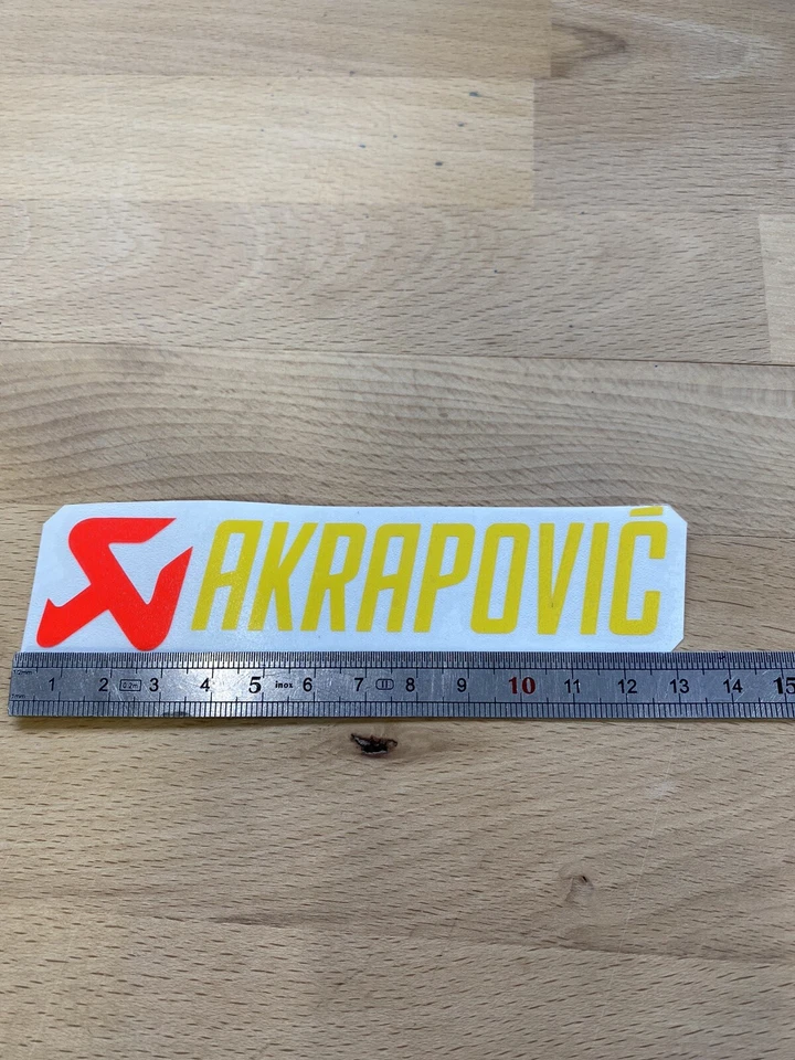 Stickers Autocollant Akrapovic - Photo 2/2