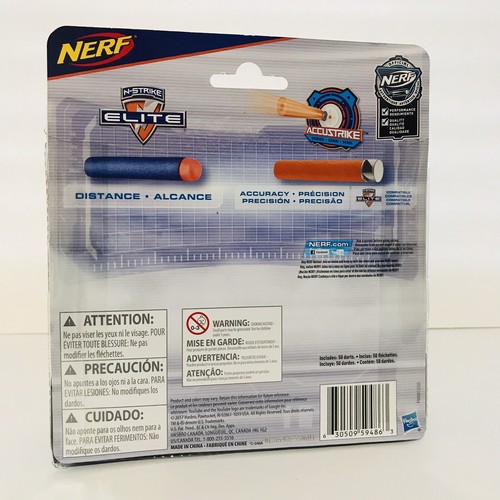 NERF N-Strike Elite Accustrike 50 Darts 25 each Distance Accuracy Combo Pack NEW - Picture 3 of 3