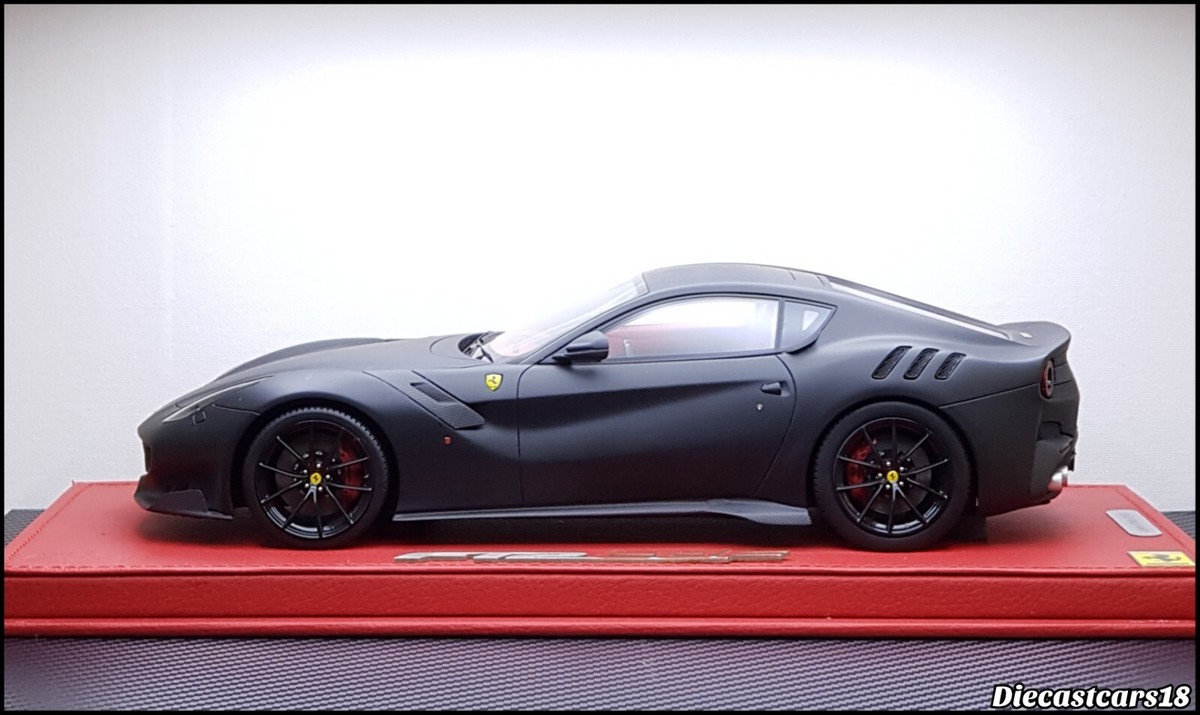 1/18 BBR Ferrari F12 TDF Matt Black Ltd 01/20 Pcs | eBay