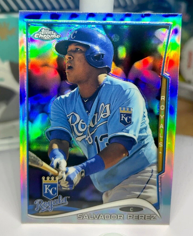 Salvador Perez trading card