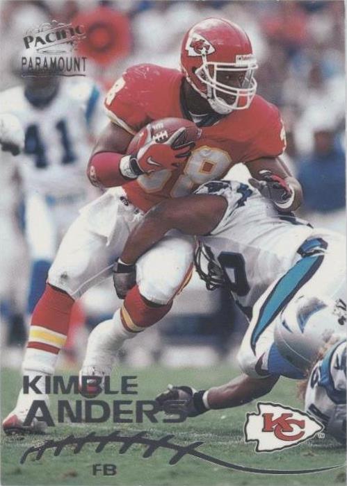1998 Pacific Paramount Kimble Anders #110 - 1 of 2