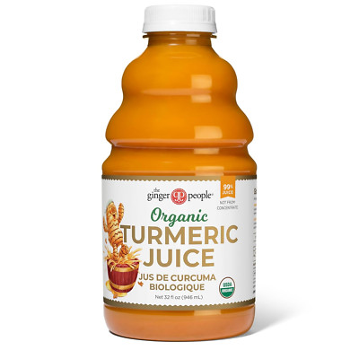 Jugo de cúrcuma orgánico, 99 % de cúrcuma pura de The Ginger People