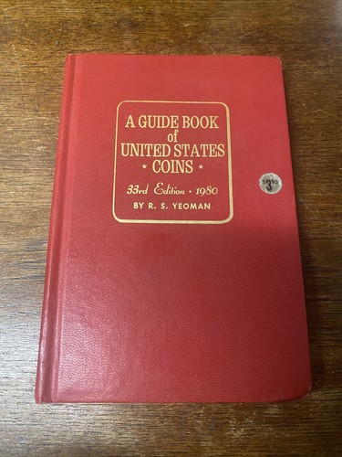 Vintage "Guide Book of United States Coins" - 33rd Edition - 1980 - R. S. Yeoman