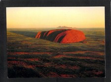 B0064 Australia NT Uluru Ayers Rock Olgas in Background postcard