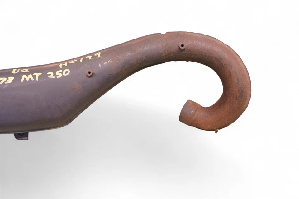 Silenciador tubo escape Honda MT250 Elsinore 1973-1974 #4 *2527 Foto 2 de 4