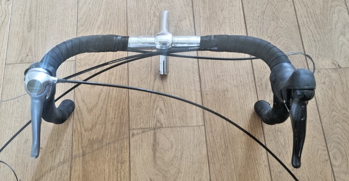 Guidon VTT Vintage Avec Leviers De Frein Shimano ST-C040 - Occasion Fonctionnel