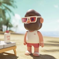 F.UN x FARMER BOB Island Series - SPF 50+ mini figure New gift sun tan beach fun