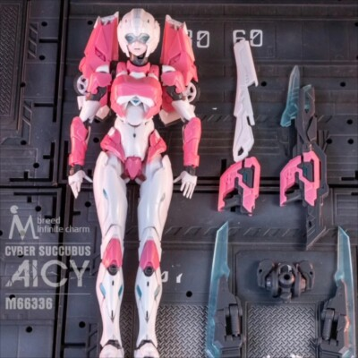 #ad #ad M66336 SKYE AICY Arcee Assembled Model Mech Transformable Toys Action Figure $27.50