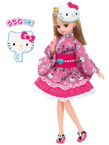 Rica-chan Hello Kitty Collabo Yukata Rica-chan Pink Rica-chan Hello Kitty Collabo Yukata Rica-chan Pink