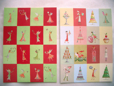 *ROGER LA BORDE*Postkarte*Weihnachten*Feen*Fairy*Engel*A6*