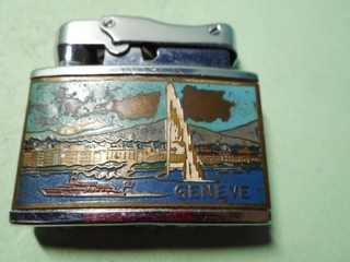 BRIQUET GENEVE CROWN LIGHTER 打火机 ACCENDINO AANSTEKER léttari ljusare ENCENDEDOR