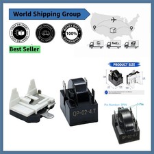 Refrigerator Start Relay Overload Protector - 4.7 Ohm Power Solution