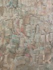 Très Belle Peinture Abstraite Patrick Boudon Huile Bois Abstrait Abstraction Art