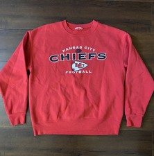 VINTAGE Kansas City Chiefs Sweatshirt Pullover Sweater NFL Football