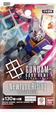 Gundam Card Game Newtype Rising Booster Box GD01 Sealed Japanese