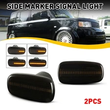 For 2004-06 Scion xB Smoke Lens Dynamic LED Side Marker Blinker Light Lamp