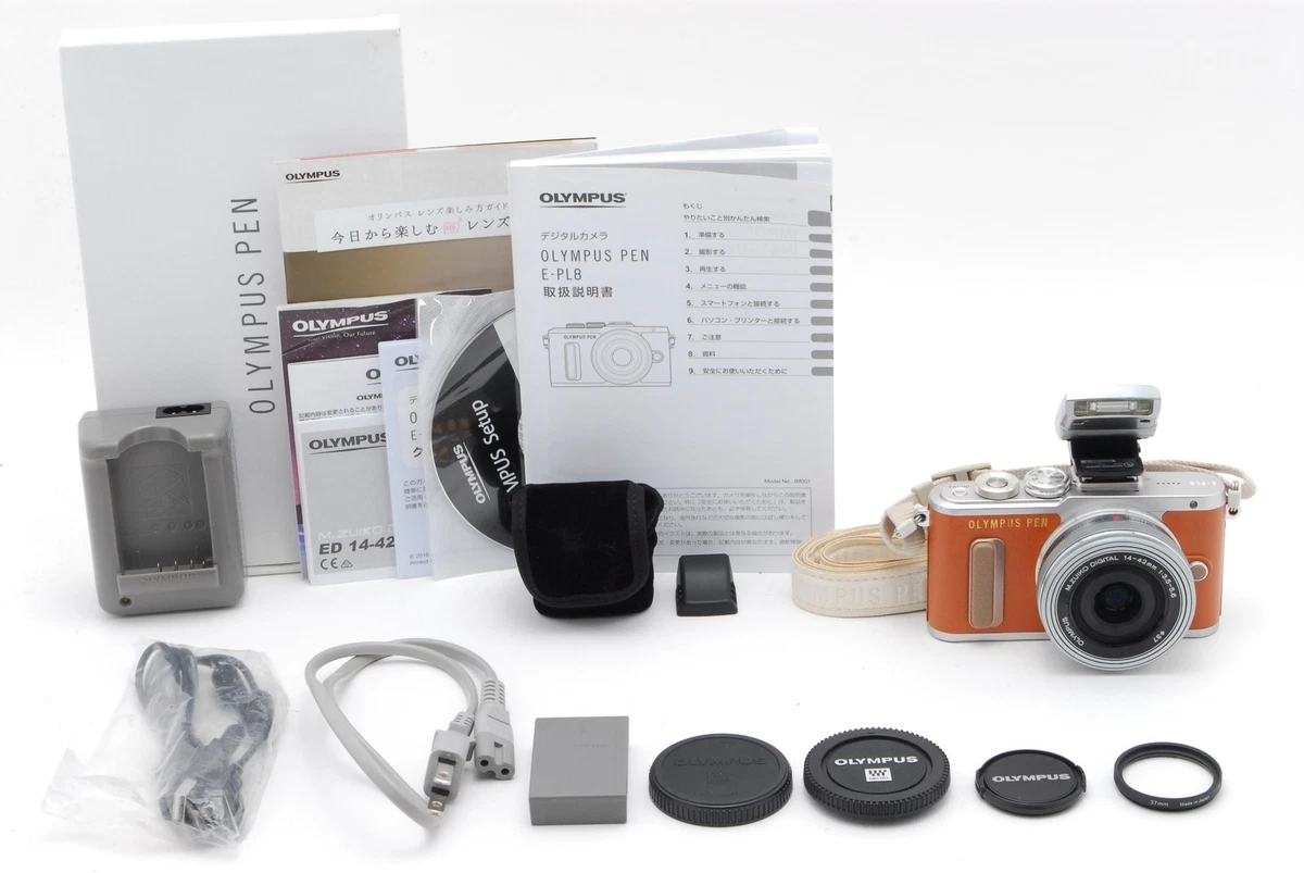 OLYMPUS PEN E-pl8 ブラウン40-150mmレンズ Olympus Unveils Sleek