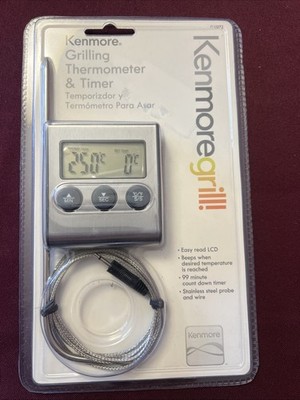 KENMORE GRILLING THERMOMETER & TIMER Brand New
