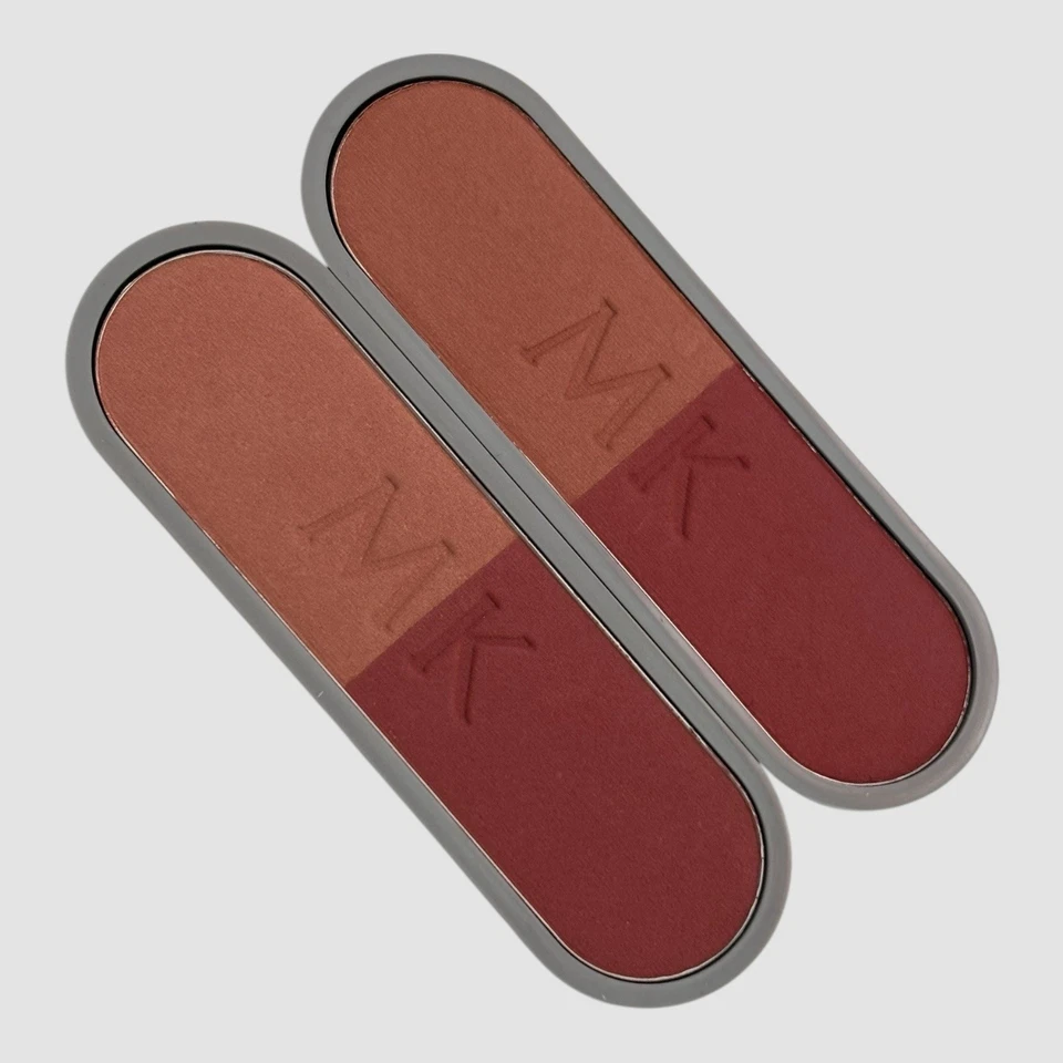 (2) Mary Kay Signature Cheek Color Duet #6062 MOCHA BLUSH 0.2oz and Makeup Brush - Image 2 of 4