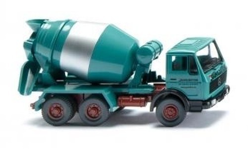 Wiking 068209 - 1/87 Concrete Mixer (MB NG) ""Göhl Concrete"" - New