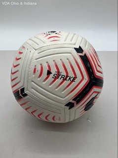 Nike Premier League Strike Soccer Ball 2020 2021 Aerowsculpt White Pink Black