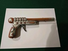 Vintage Flash Gordon Radio Repeater Lithograph Gun Tin