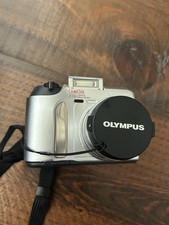 Olympus Camedia C-725 Ultra Zoom Digital Camera 3MP FOR PARTS/REPAIR + Case