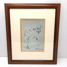 Deer Framed Print by Robert E Fuller, Used, 32cm x 27cm - MWT