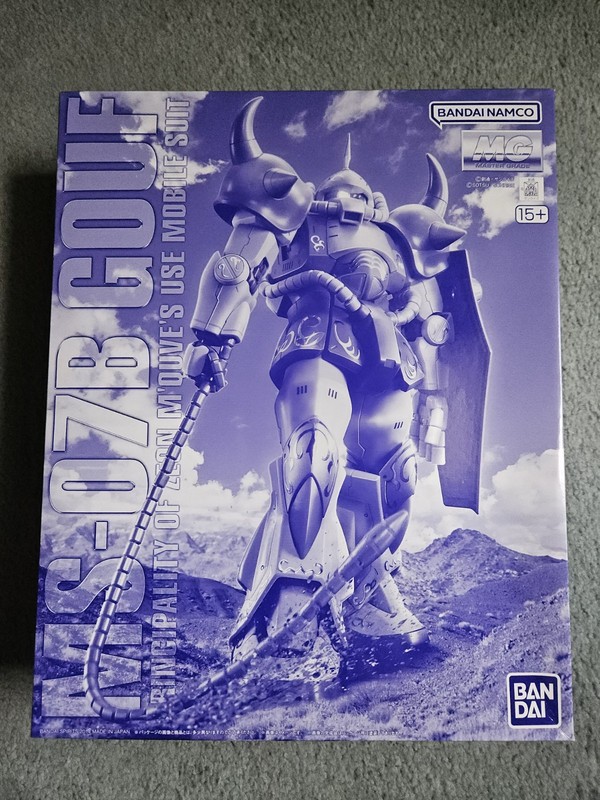 Premium Bandai Gundam Gouf M'Quve's Use MG UC 1/100 Rare US Seller 