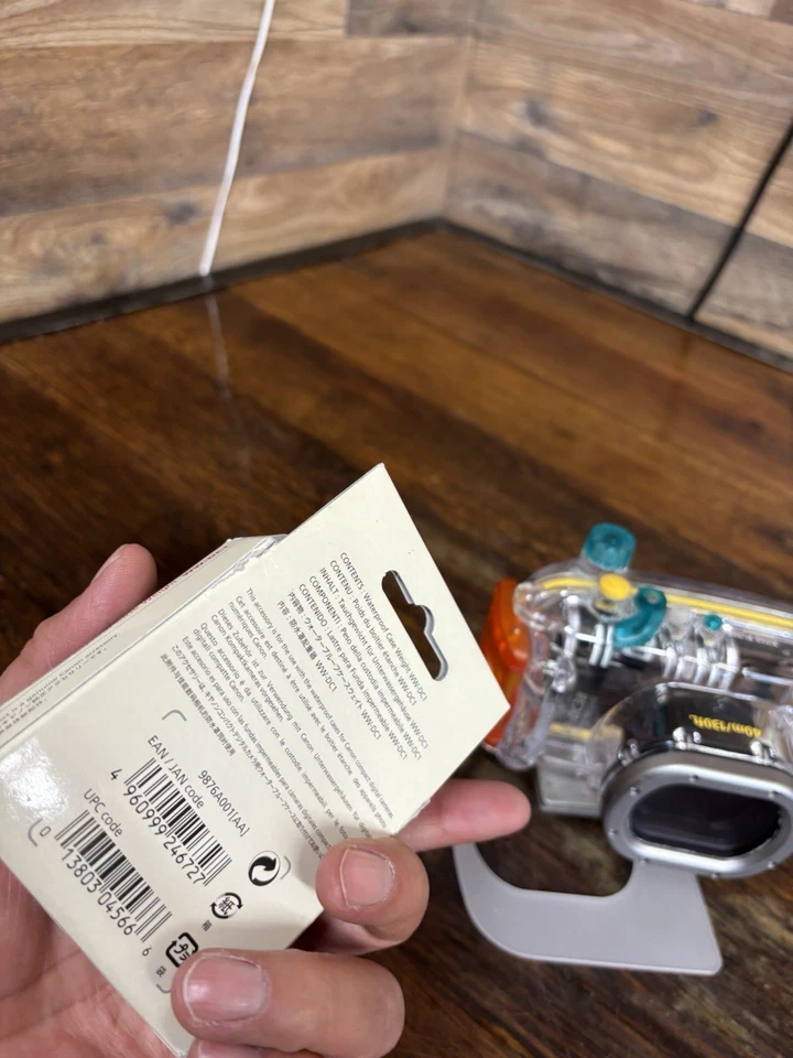 Canon Underwater Camera WP-DC38 Waterproof Case Weight WW-DC1 - Image 4 of 4