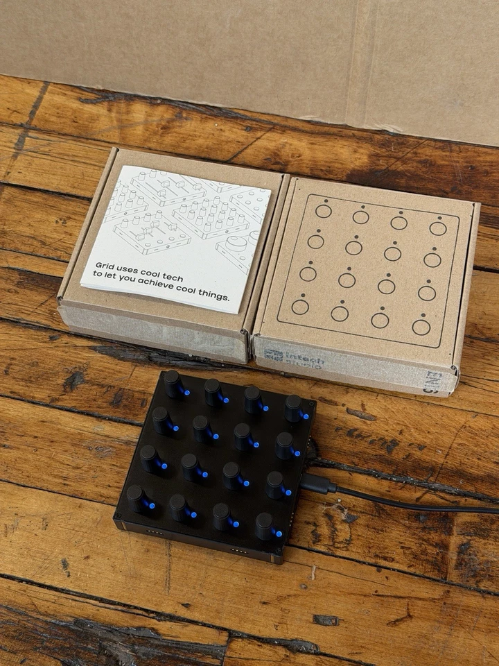 Intech Studio PO 16 Rotary Potentiometer Midi Controller with Box Tested Works