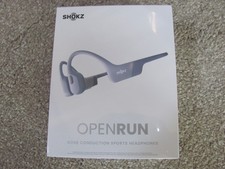 Shokz OpenRun Bluetooth Wireless Bone Conduction Sports Headphones Lavender 