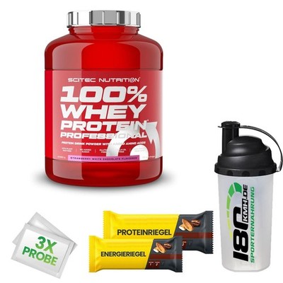 (31,45EUR/kg) Scitec 100% Whey Protein Professional 2350g + Bonus