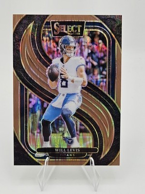 2024 Panini Select - Premier Level Will Levis #200 Copper Shock Prizm /299