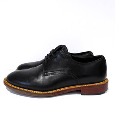 Tecnic Mens Shoes Black Leather Size UK 8