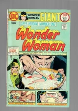 Wonder Woman Vol. 1 #217 DC May 1975 Giant-Size Mike Grell art Green Arrow FN/VF