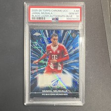2021-22 Topps Chrome FC Bayern München Team Set Soccer Cards - Checklist Added 8