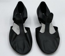 Women Genuine Leather Stretch Arch Sandals Dance Shoes Grecian Bloch 5.5 3124L