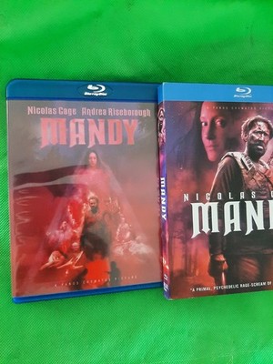 Mandy Blu Ray W Slipcover 2018 Nicolas Cage