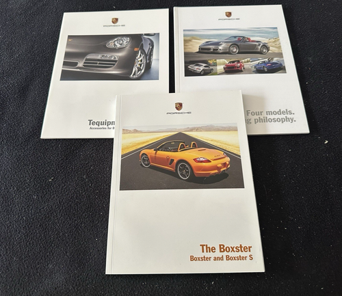 2008 Porsche Boxster S & 987 Limited Edition Verkaufsprospekt Tequipment Catalog s