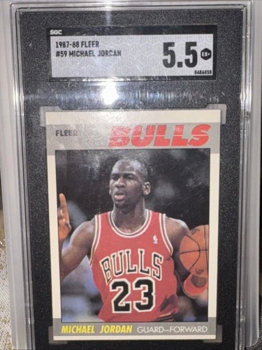 Jordan 1987 Fleer Jordan #59