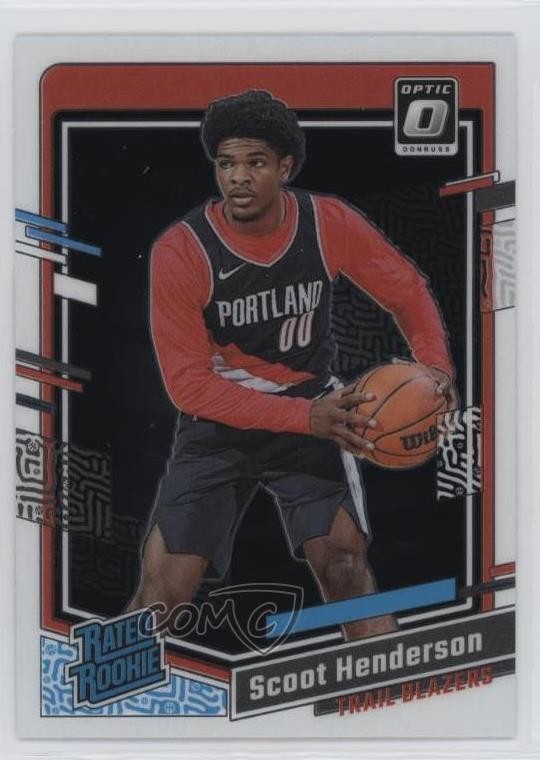 2023-24 Panini Donruss Optic Rated Rookie Scoot Henderson #239 4g0