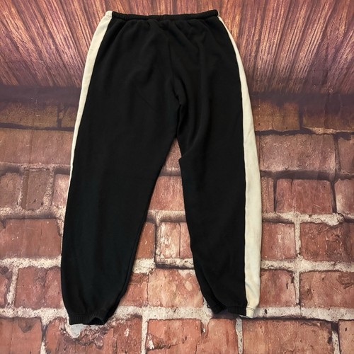 VS PINK Classic Joggers Womens Medium M Sweatpants Victoria’s Secret Black Logo - Picture 11 of 24