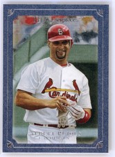 2007 Upper Deck Albert Pujols Masterpieces Blue /50 #49 Cardinals 182