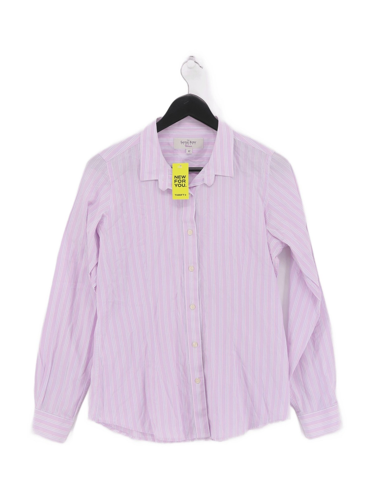 FILA Camicia donna Savile Row UK 12 viola 100% cotone basic