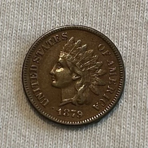 1879 INDIAN HEAD CENT VF