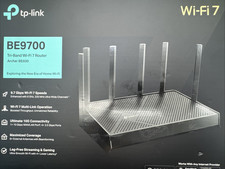 TP-Link Archer BE600 BE9700 WiFi 7 Router Robust Security, VPN