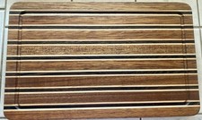 Handmade Hardwood Cutting Board 9 3/4"X15 3/4"X1 1/4" Handmade in the USA
